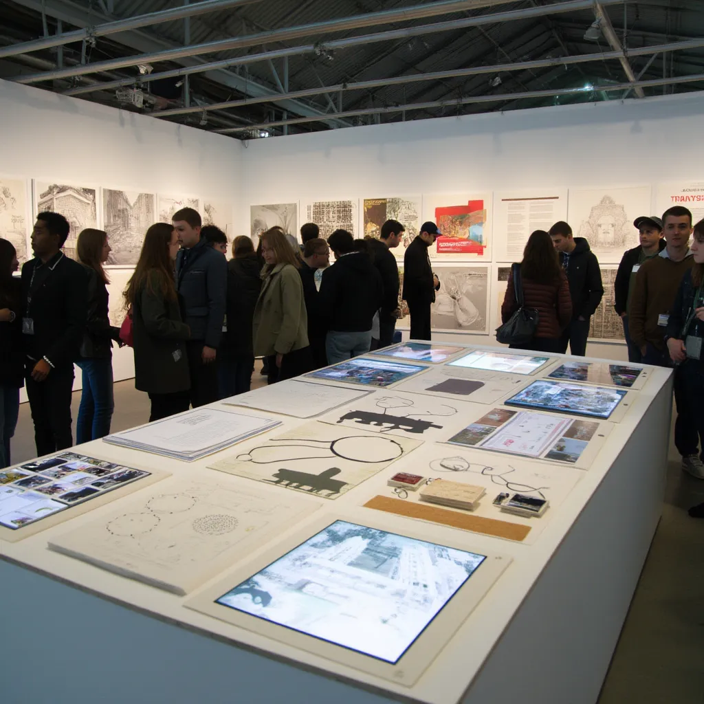 Exposición de proyectos finales de estudiantes de diseño
